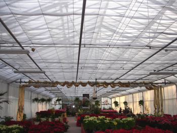 Telo ombreggiante ignifugo Piroshine bianco