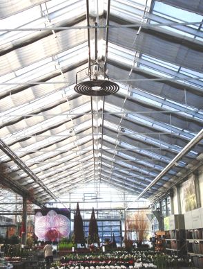 Teli ignifughi per la coibentazione – ombreggio  in serra